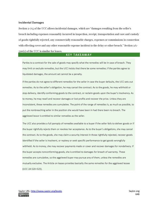 Business Law and the Legal Environment - Page 648